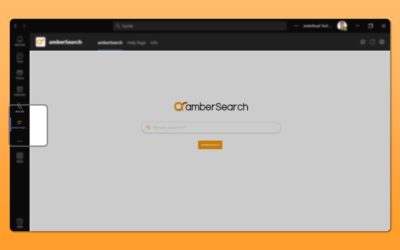 Effiziente Informationsbeschaffung mit der neuen amberSearch Teamsapp“