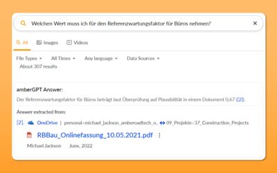 amberAI – ChatGPT für unternehmensinterne Anwendungsfälle