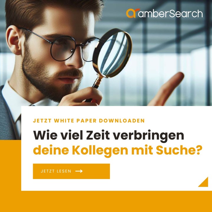 Wie viel Zeit verbringen Mitarbeiter mit der unternehmensinternen Suche Wie viel Zeit verbringen Mitarbeiter mit der unternehmensinternen Suche